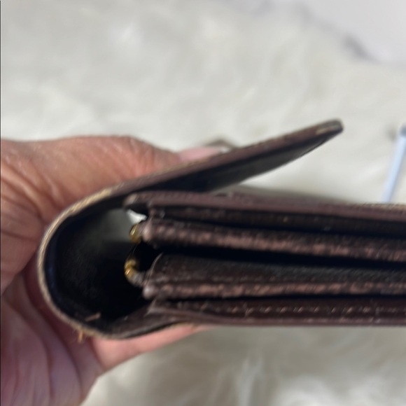 Louis Vuitton Damier Ebene canvas International Wallet. P43 - Picture 14 of 16